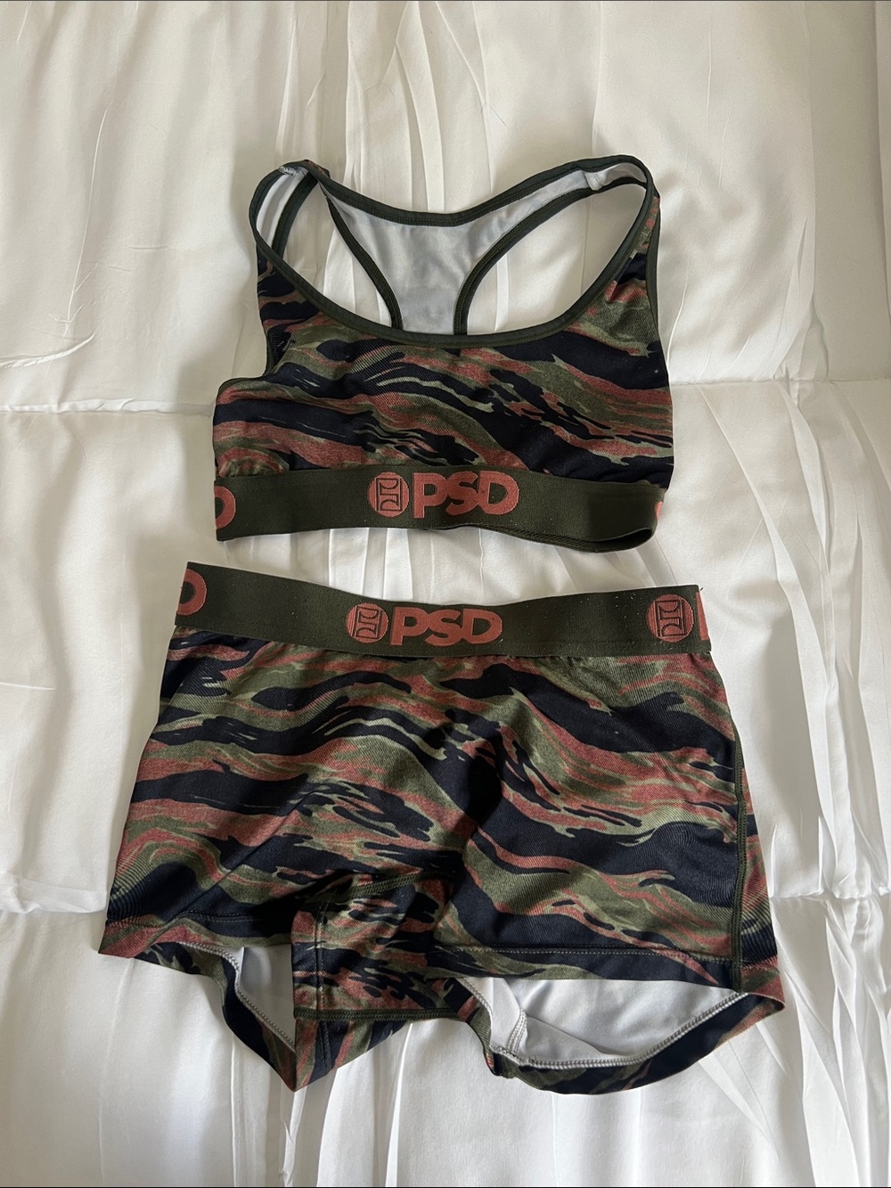 PSD x Sommar Ray Camouflage Sports Bra & Shorts